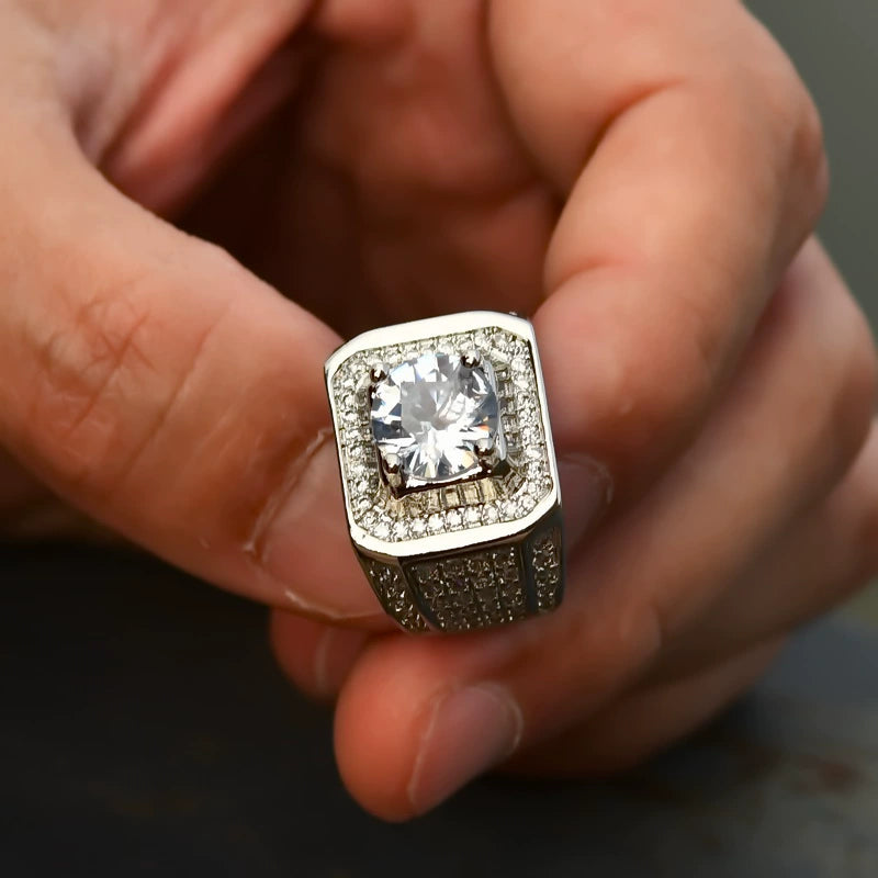Gypsophila Ring - Ice Grind