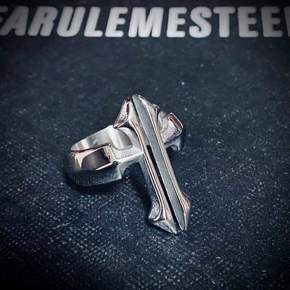 Cross Ring - Ice Grind