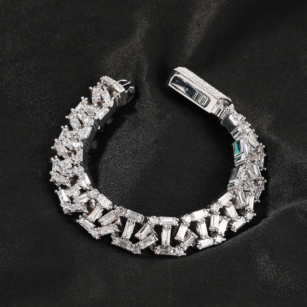 13MM Crown Ice Bracelet