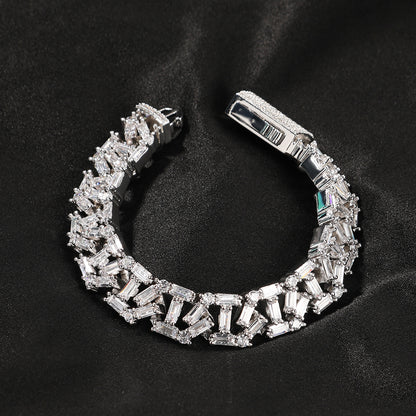 13MM Crown Ice Bracelet