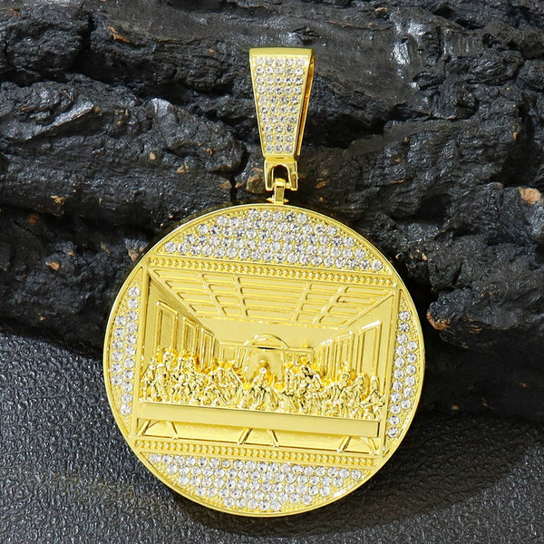 The Last Supper Pendant - Ice Grind