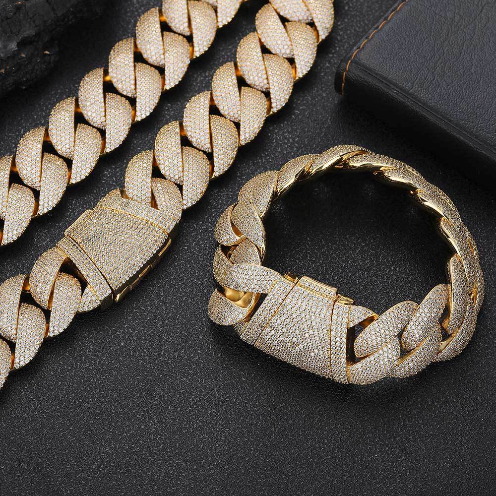 24MM IceGrind Royal Bling Bracelet