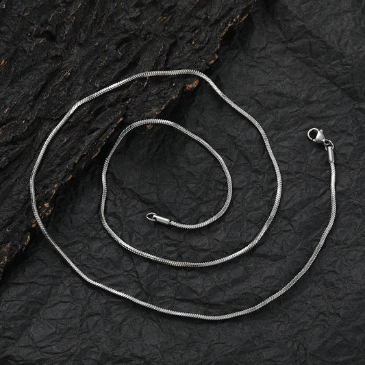 2MM Titanium Twist Chain - Ice Grind