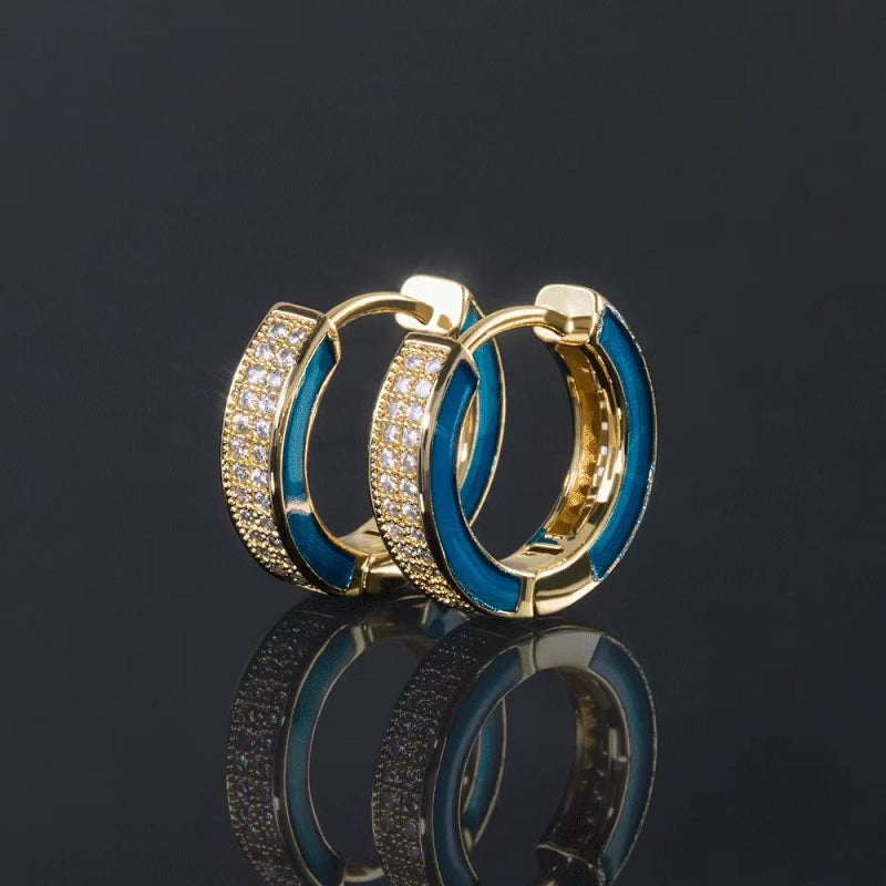 Luminous Panther Earrings