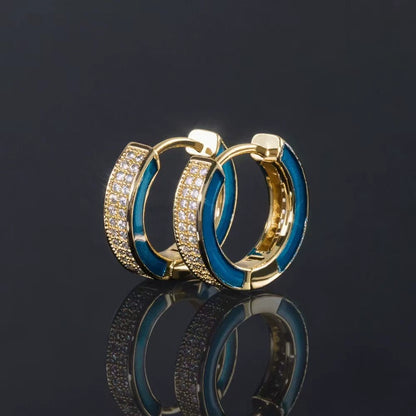 Luminous Panther Earrings