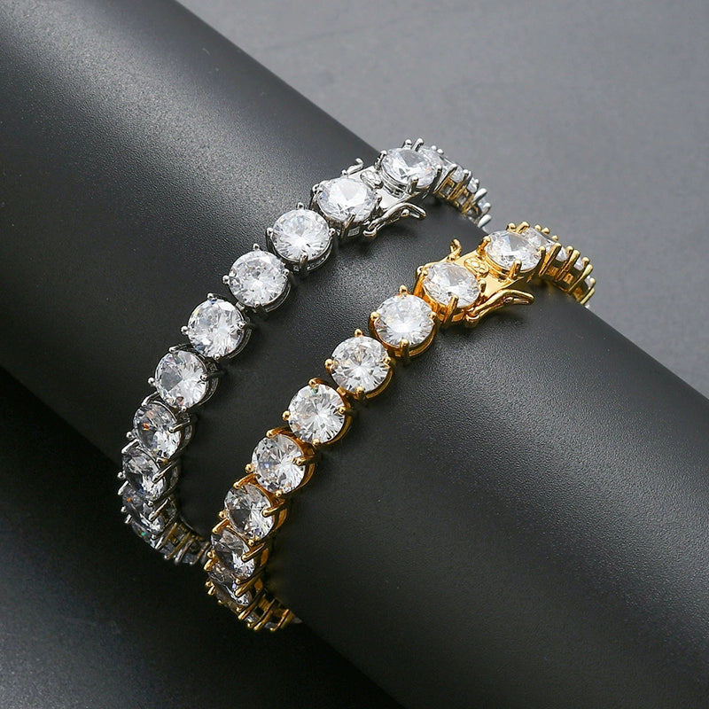 8MM Aurora Iced Tennis Bracelet