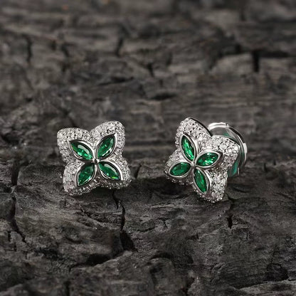 Four Leaf Clover Earrings - Ice Grind