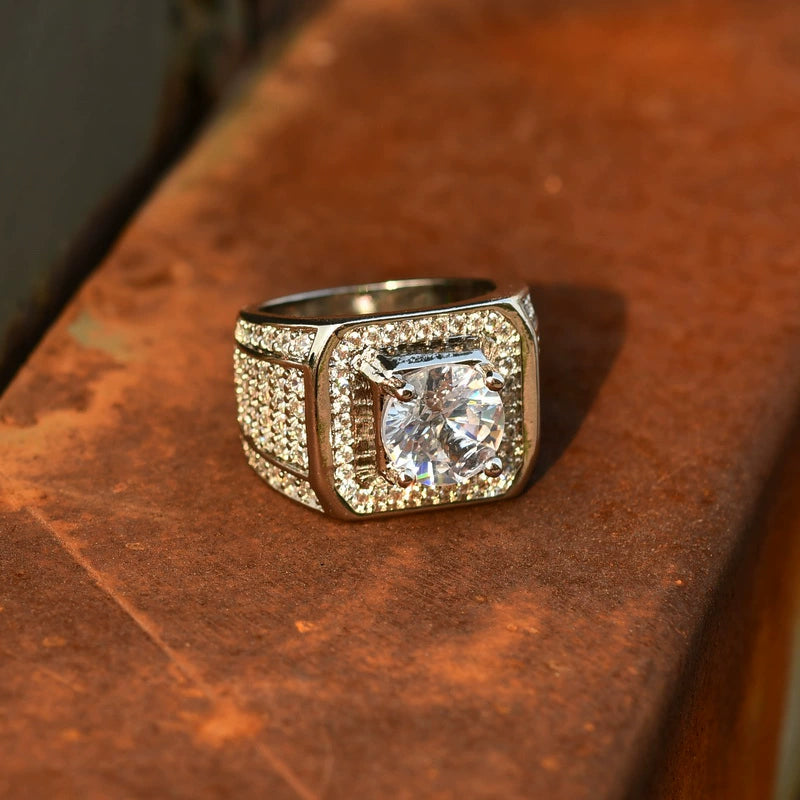 Gypsophila Ring - Ice Grind