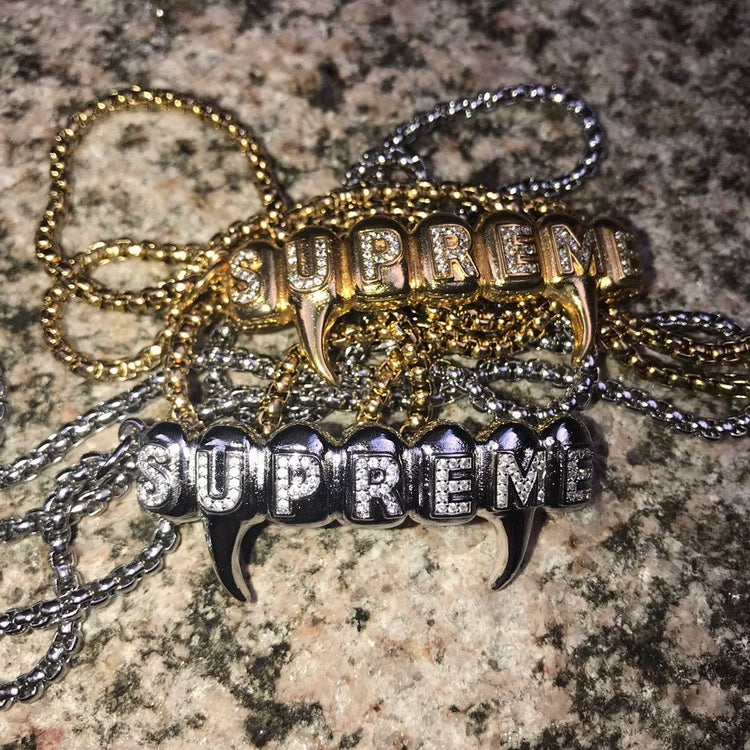Braces Pendant - Ice Grind
