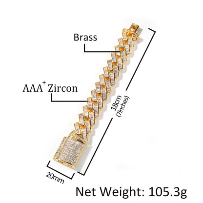 20MM VVS Empire Bracelet