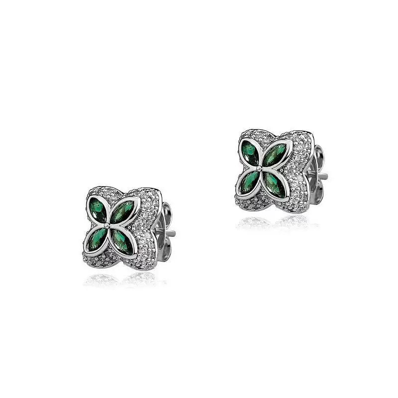 Four Leaf Clover Earrings - Ice Grind
