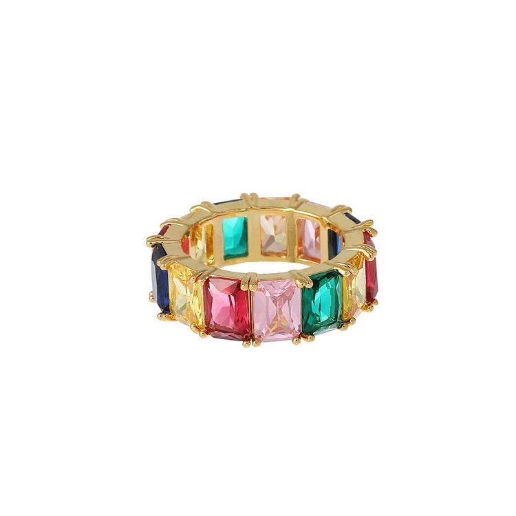 Prism Eternity Band Ring