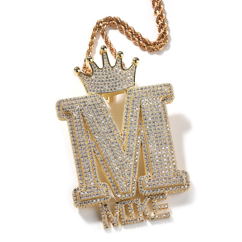 Custom King’s Letter Pendant