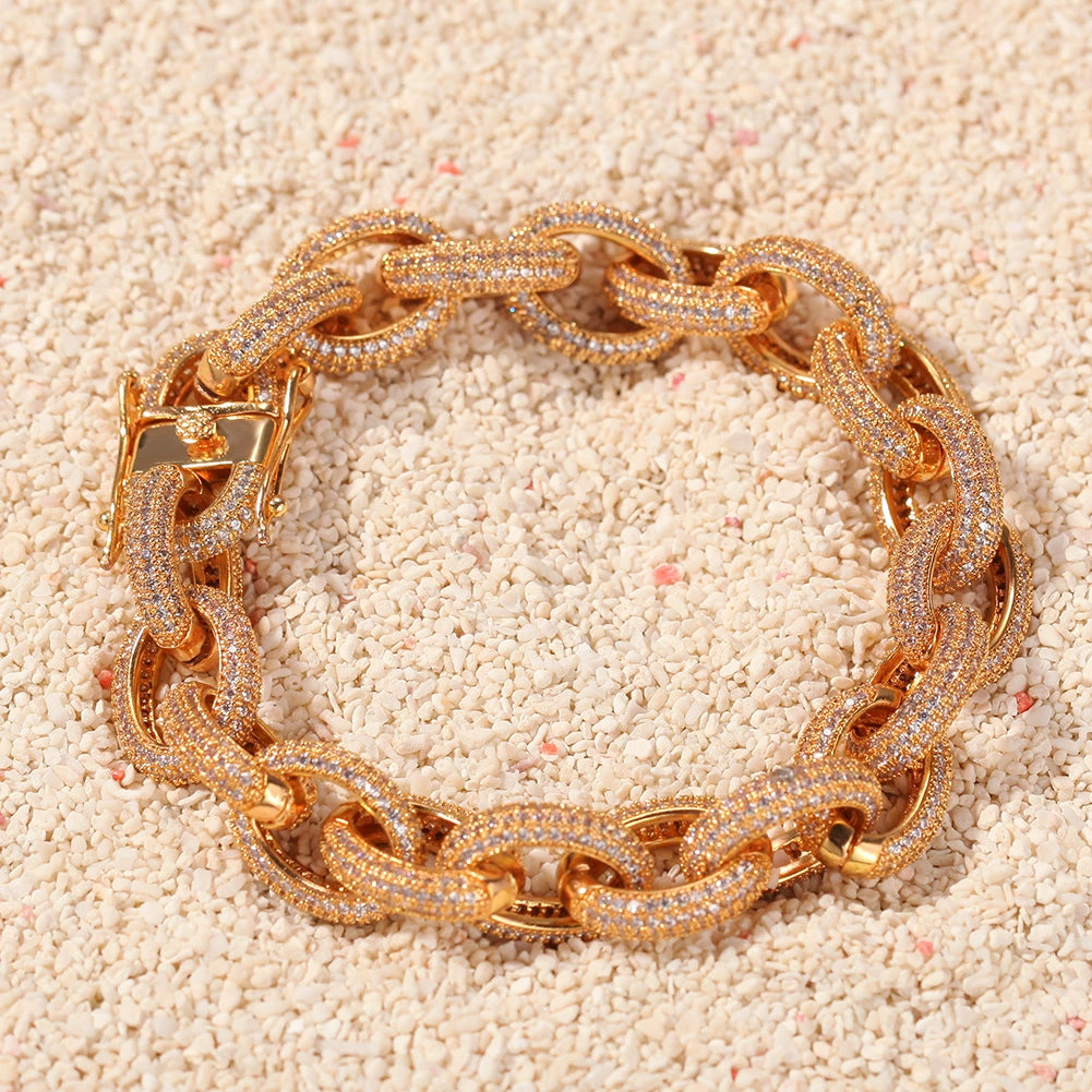 12MM Glacier Link Bracelet