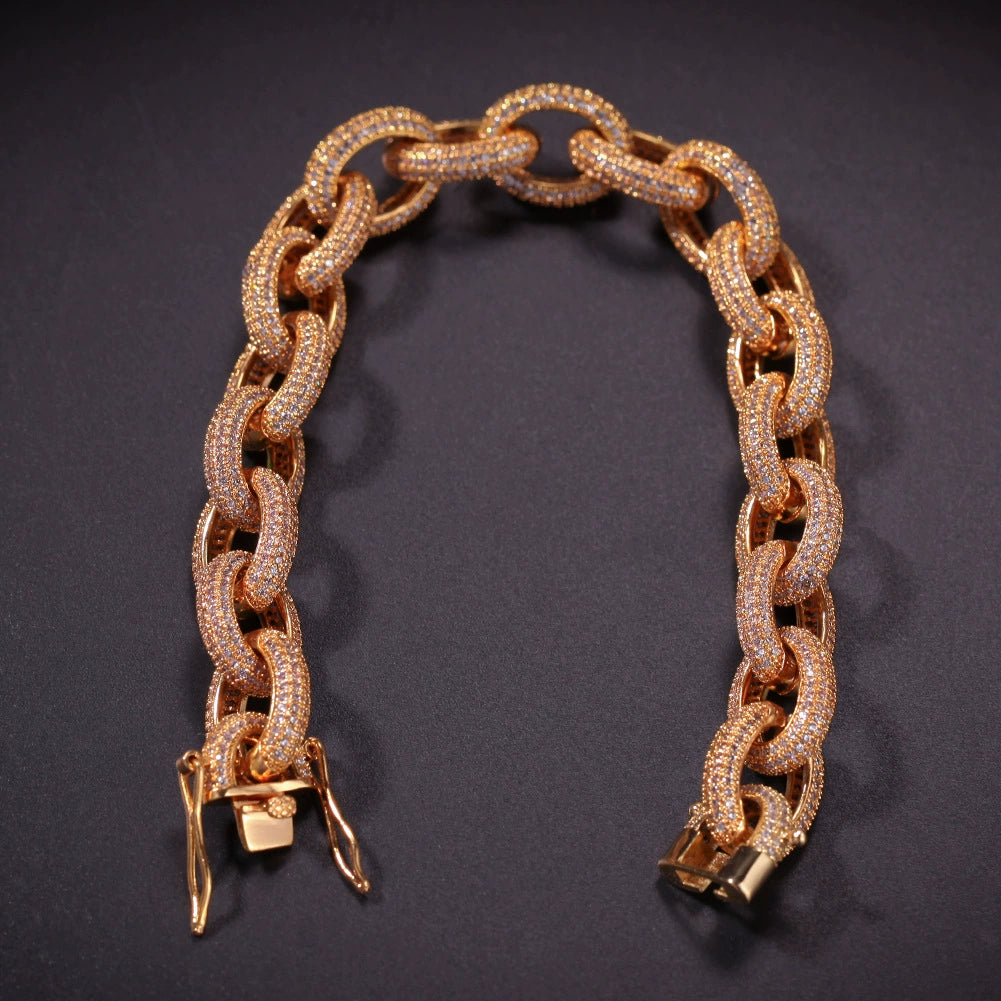 12MM Glacier Link Bracelet