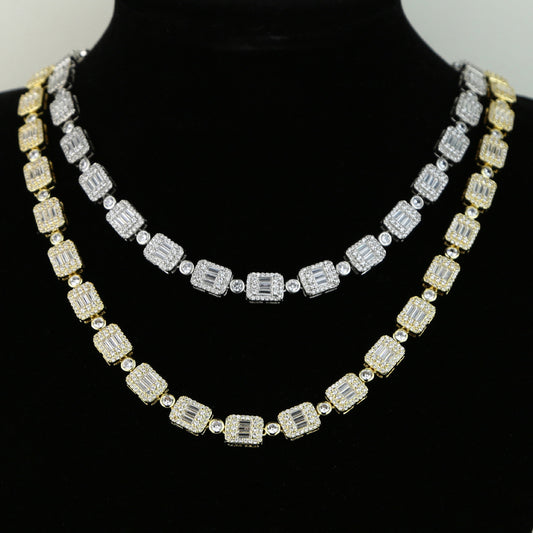 Square Zirconia Tennis Chain