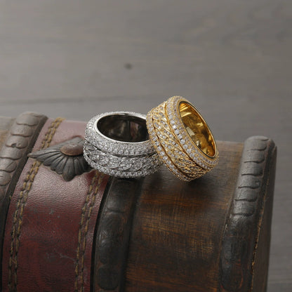 SpinFlex Iced Link Ring