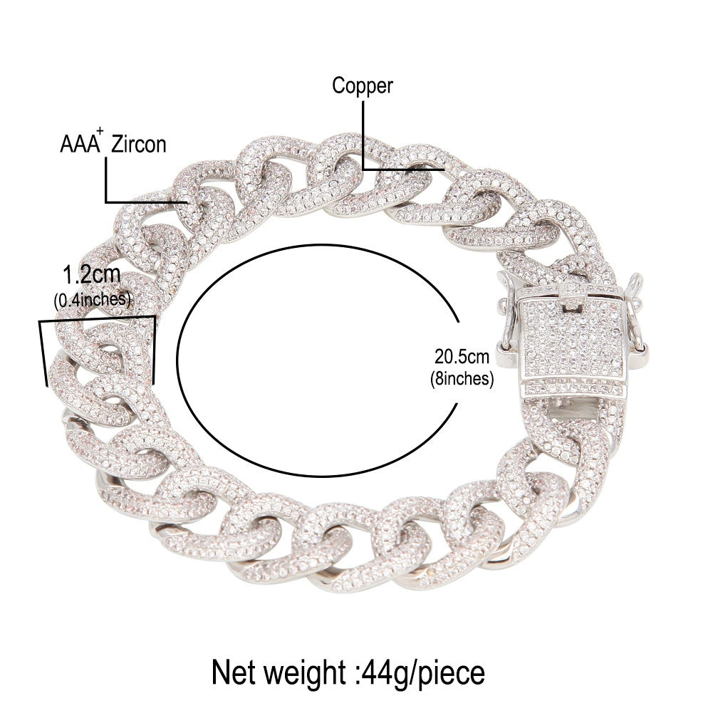 12MM Legacy Cuban Bracelet