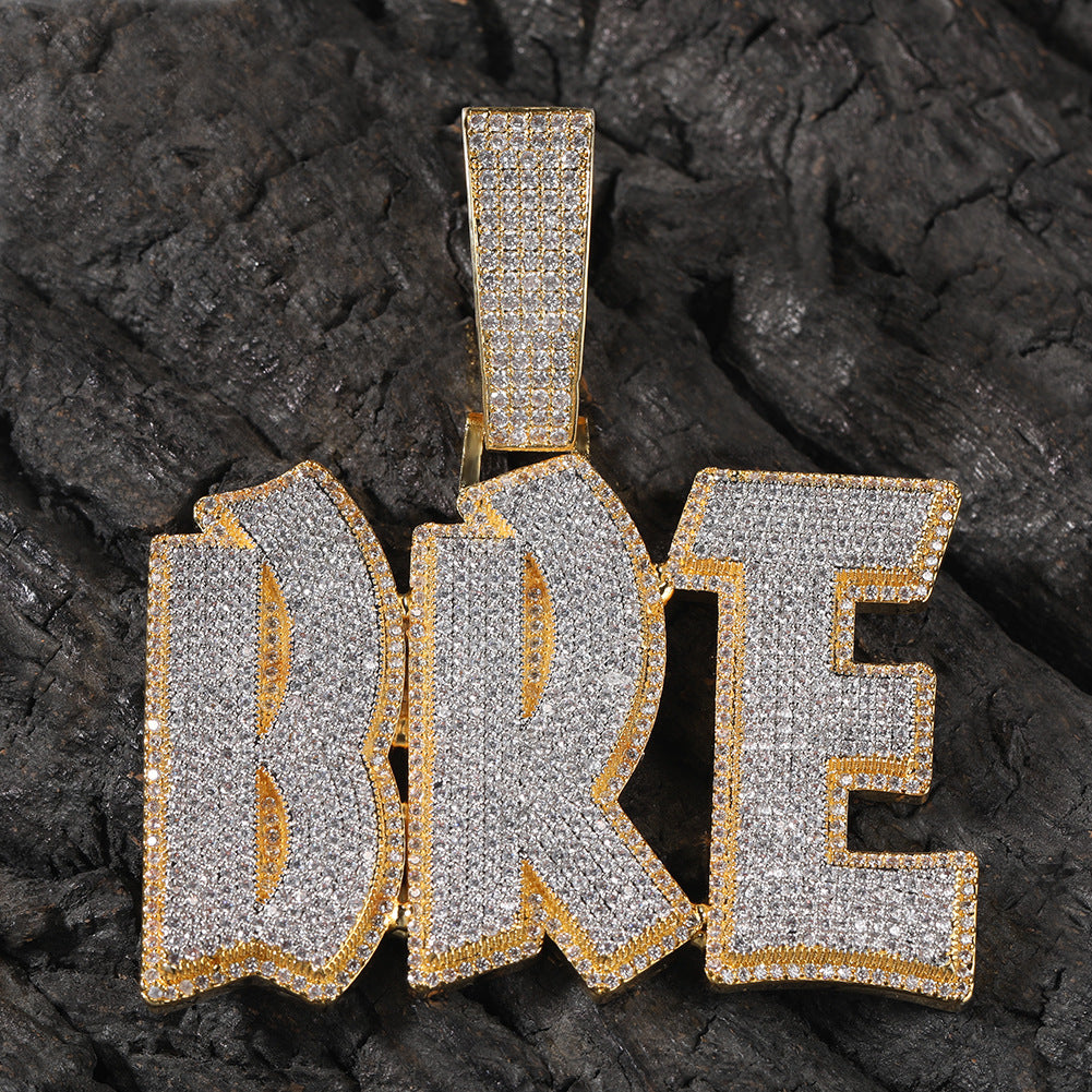 Custom Full Ice Statement Pendant