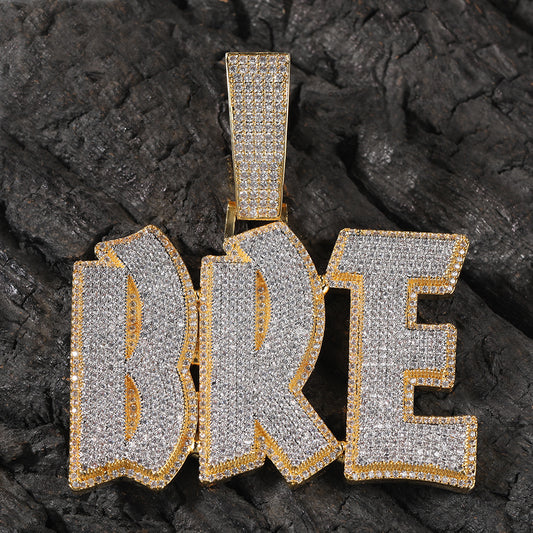 Custom Full Ice Statement Pendant