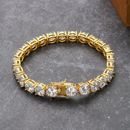 8MM Aurora Iced Tennis Bracelet