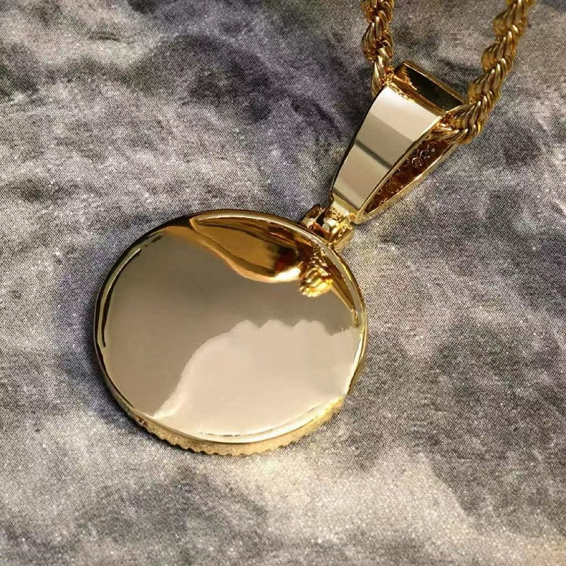 Compass Pendant - Ice Grind
