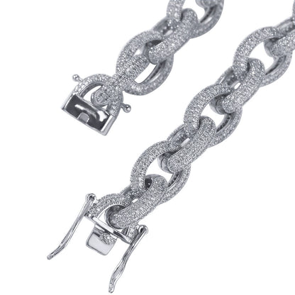 12MM Glacier Link Bracelet