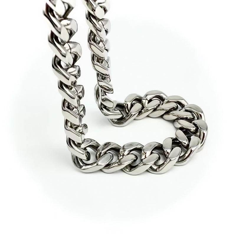 8MM Stereo Cuban Chain - Ice Grind