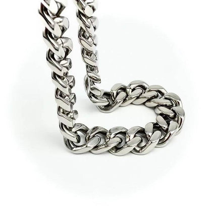 8MM Stereo Cuban Chain - Ice Grind