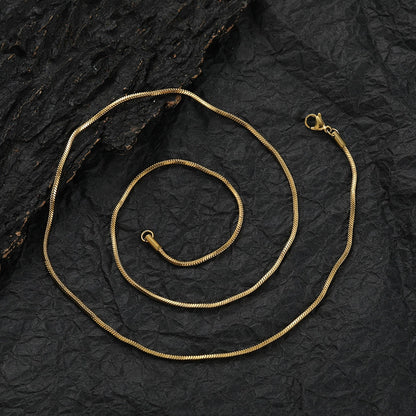 2MM Titanium Twist Chain - Ice Grind