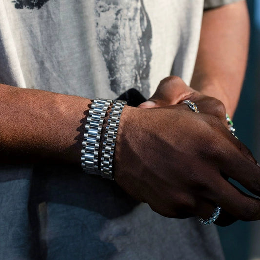 15MM Strap Bracelet - Ice Grind