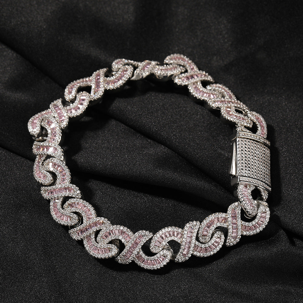 12MM Ice Loop Bracelet