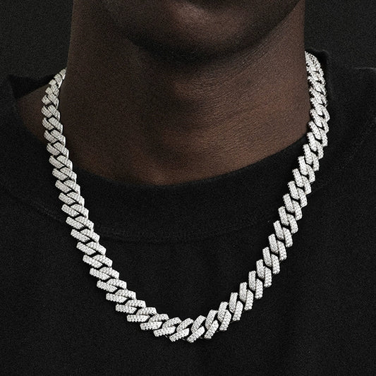 14MM “FROST BITE” Cuban Chain - Ice Grind