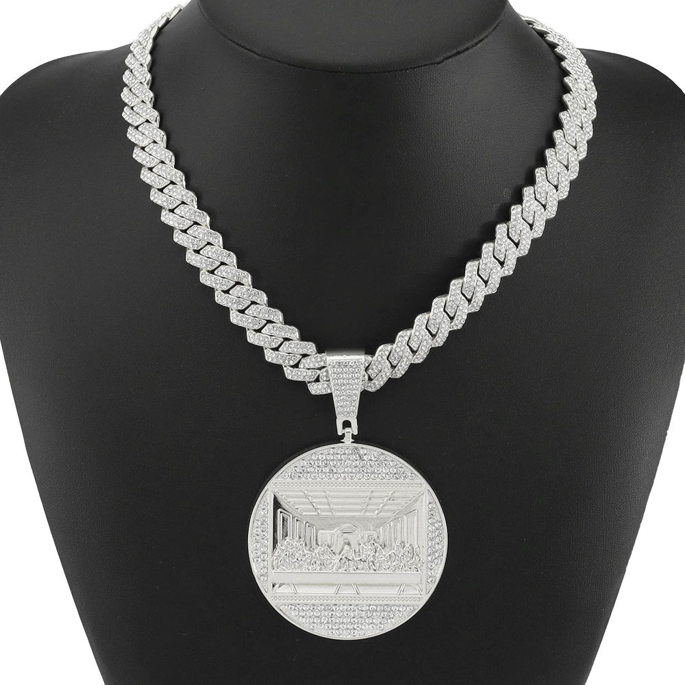 The Last Supper Pendant - Ice Grind