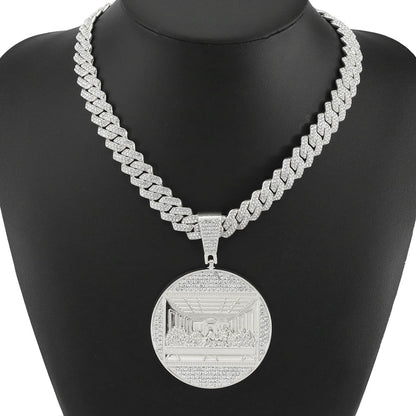 The Last Supper Pendant - Ice Grind