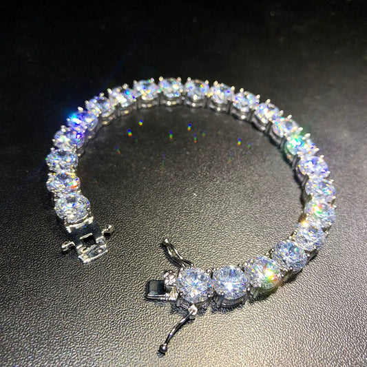 8MM Aurora Iced Tennis Bracelet