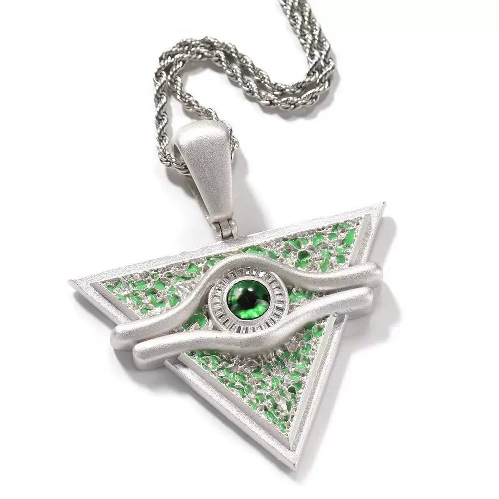Eye of God Pendant - Ice Grind