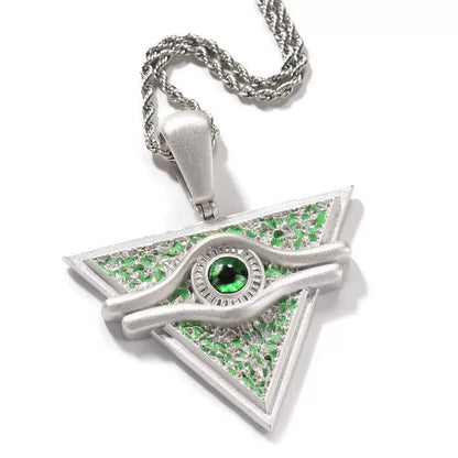 Eye of God Pendant - Ice Grind