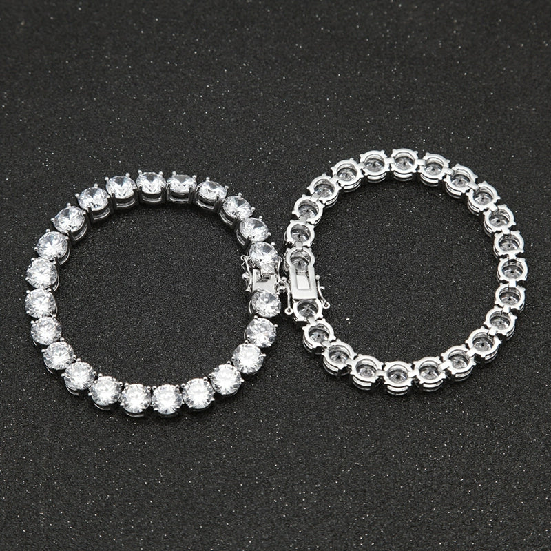 8MM Aurora Iced Tennis Bracelet