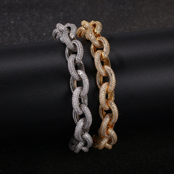 12MM Glacier Link Bracelet