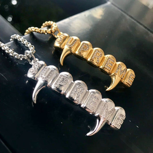 Braces Pendant - Ice Grind