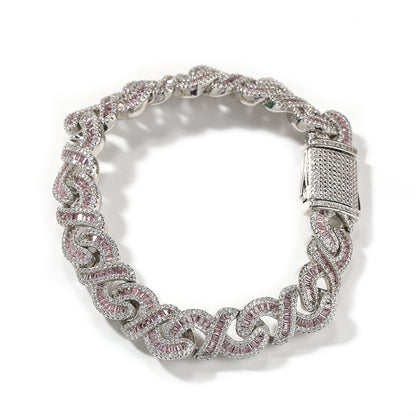 12MM Ice Loop Bracelet