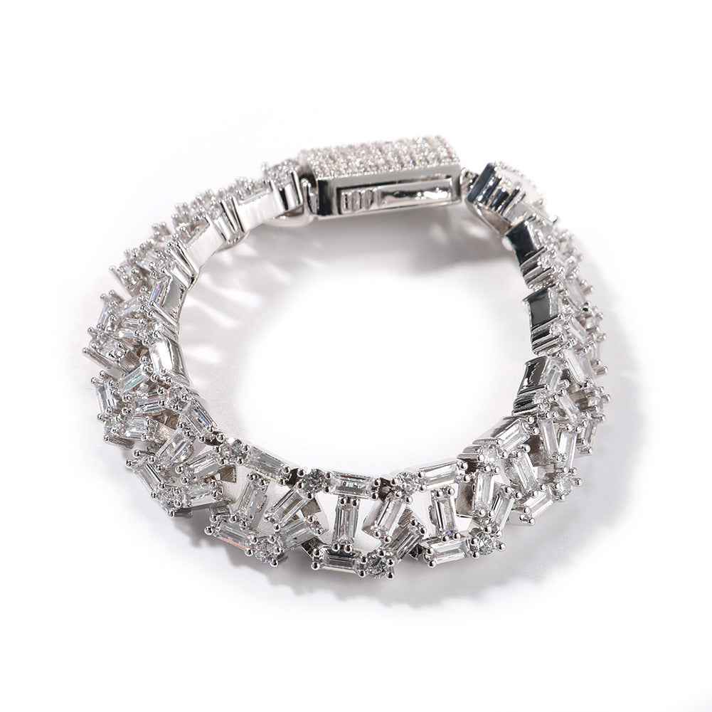 13MM Crown Ice Bracelet
