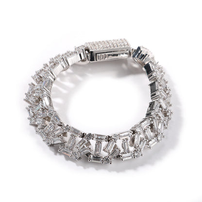 13MM Crown Ice Bracelet