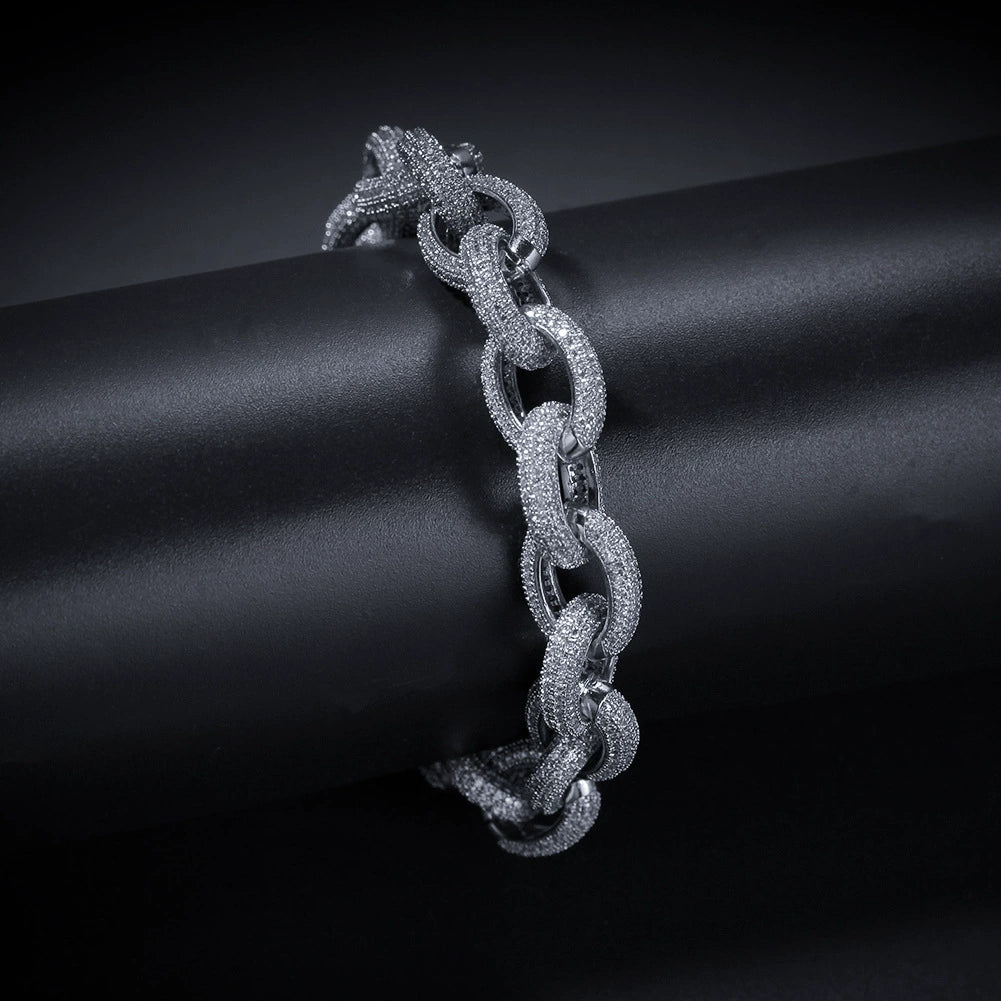 12MM Glacier Link Bracelet