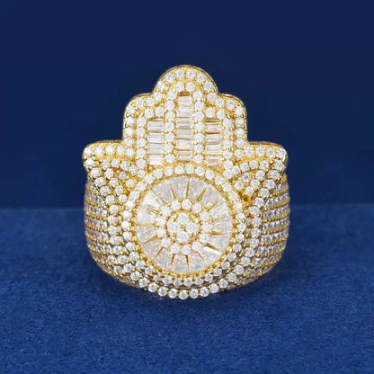 Hand of Fatima Ring - Ice Grind
