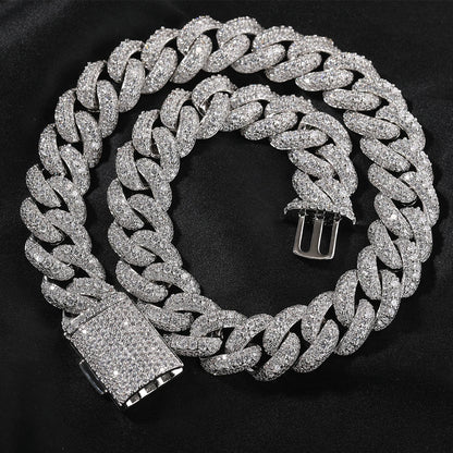 18MM Iced Peak Cuban Chain