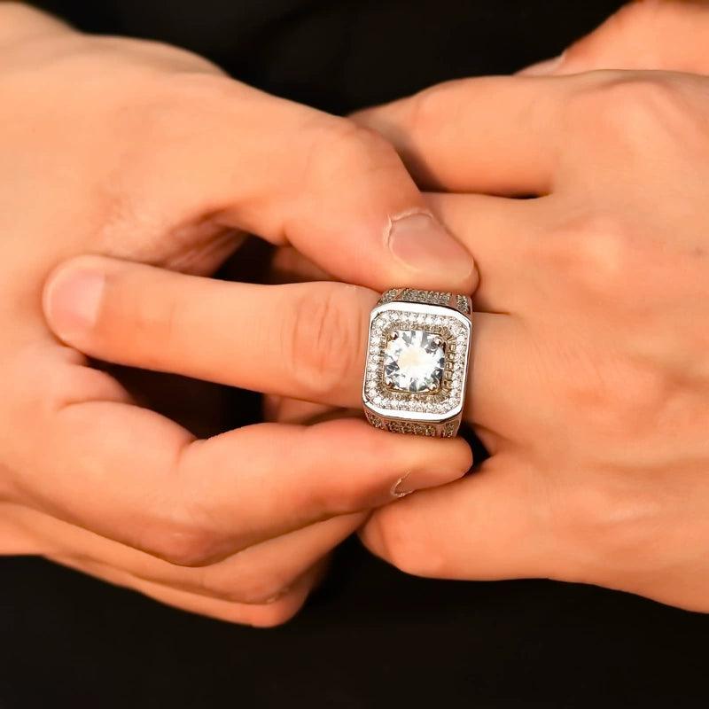 Gypsophila Ring - Ice Grind