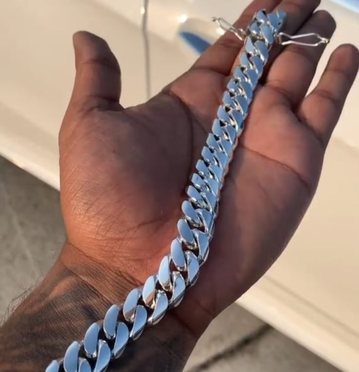 IceGrind customer wearing jewelry
