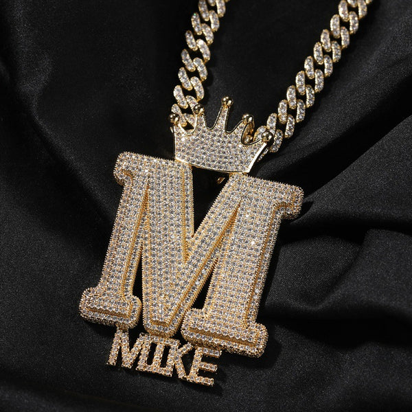 Custom King’s Letter Pendant